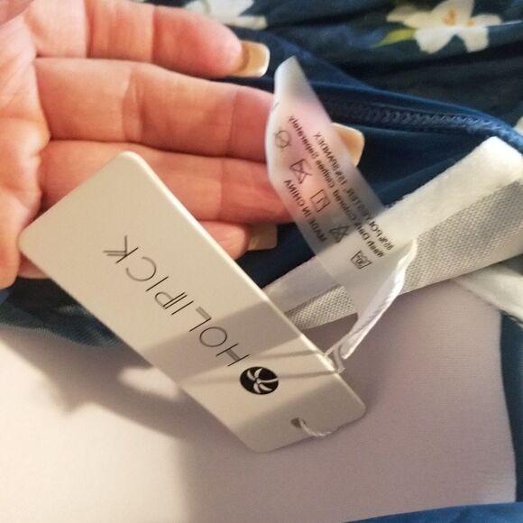 Holipick Women 1 Piece Swim Dress Underwire Swimsuits Push Up Tankini Ha… LARGE - Picture 5 of 8